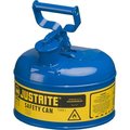 Justrite 1 gal Blue Steel 7110300